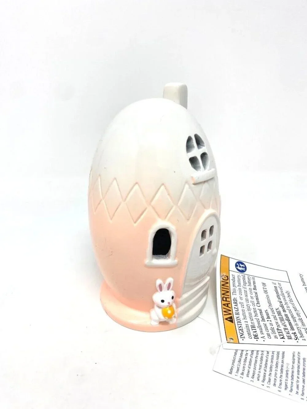 Target Lighted Polyresin Easter Egg Shaped House Lamp Spritz™ Decor